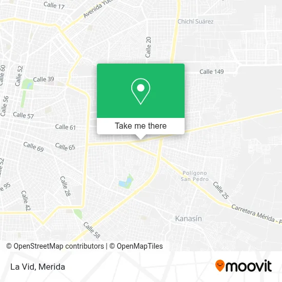 La Vid map