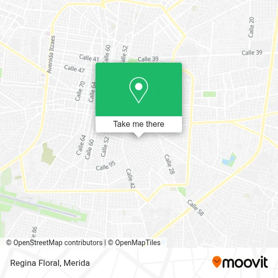 Regina Floral map