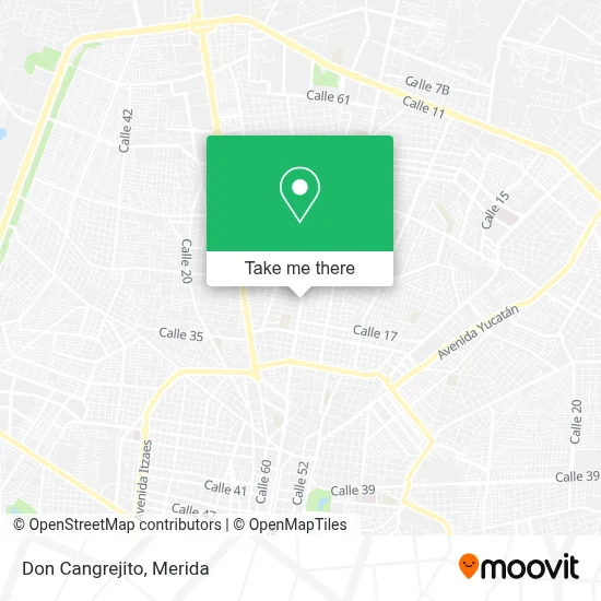 Don Cangrejito map