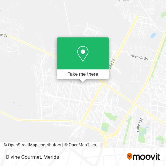 Divine Gourmet map