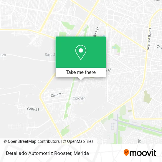 Detallado Automotriz Rooster map
