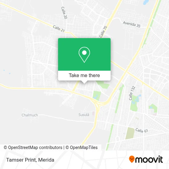 Tamser Print map