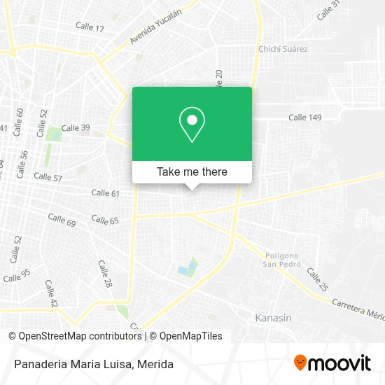 Panaderia Maria Luisa map