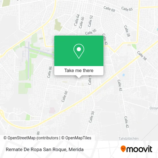 Remate De Ropa San Roque map