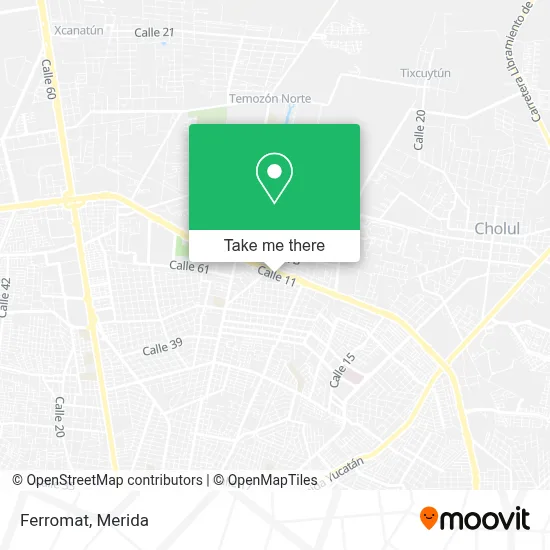 Ferromat map