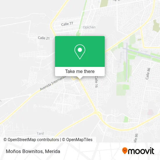 Moños Bownitos map