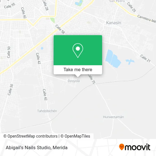 Abigail's Nails Studio map