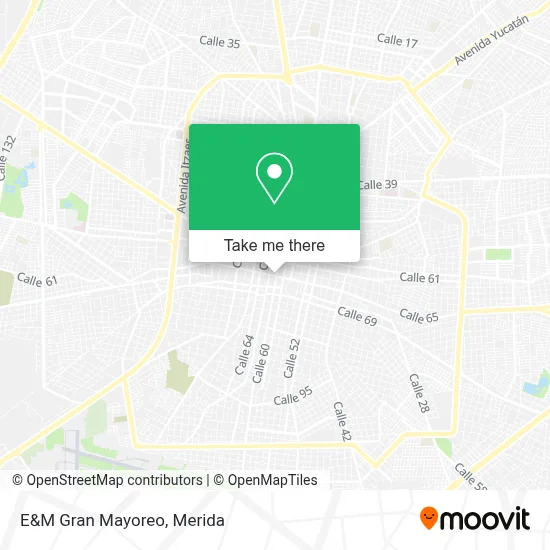 E&M Gran Mayoreo map