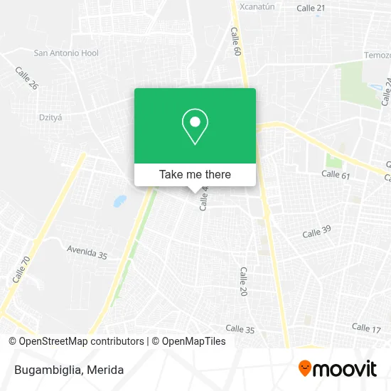 Bugambiglia map