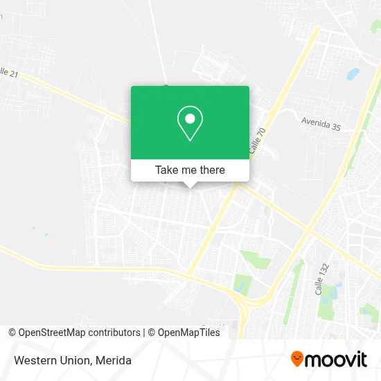Western Union map
