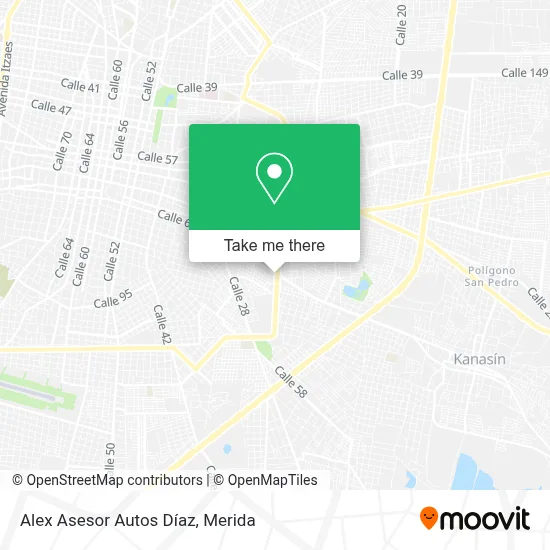 Alex Asesor Autos Díaz map