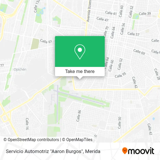 Servicio Automotriz "Aaron Burgos" map