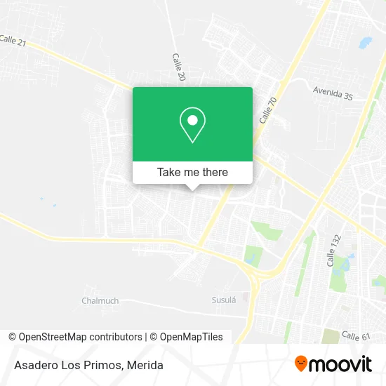 Asadero Los Primos map