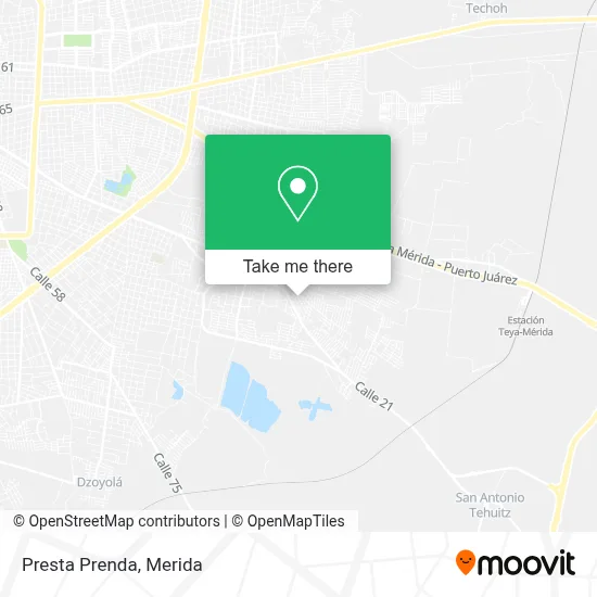 Presta Prenda map