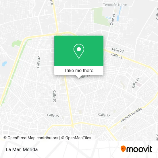 La Mar map