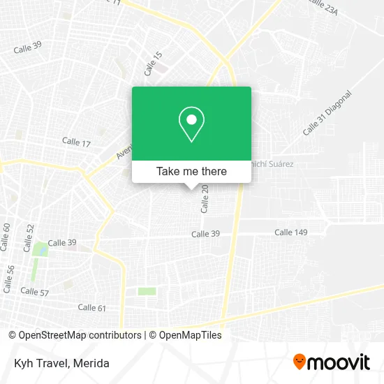 Kyh Travel map