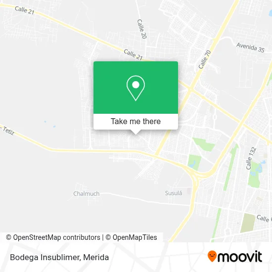 Bodega Insublimer map