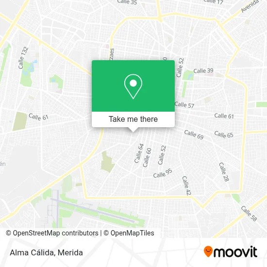 Alma Cálida map