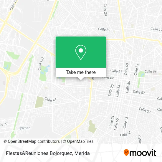Fiestas&Reuniones Bojorquez map