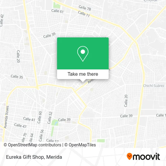 Eureka Gift Shop map