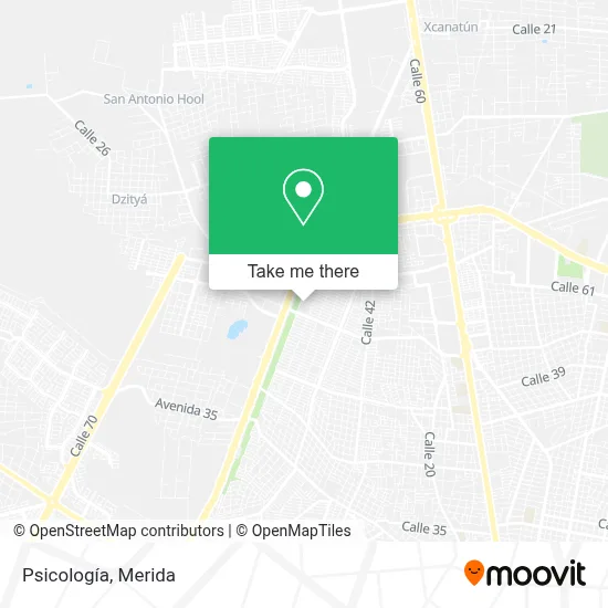 Psicología map