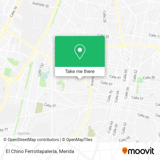 El Chino Ferrotlapalería map