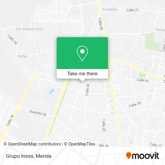 Grupo Inoss map