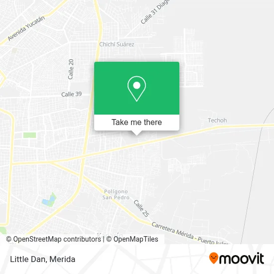 Little Dan map