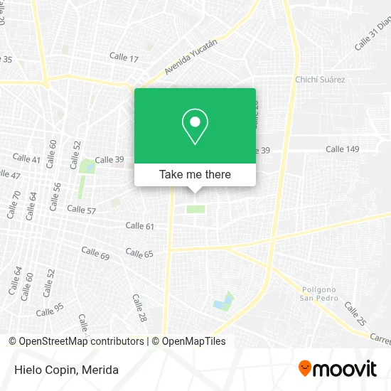 Hielo Copin map