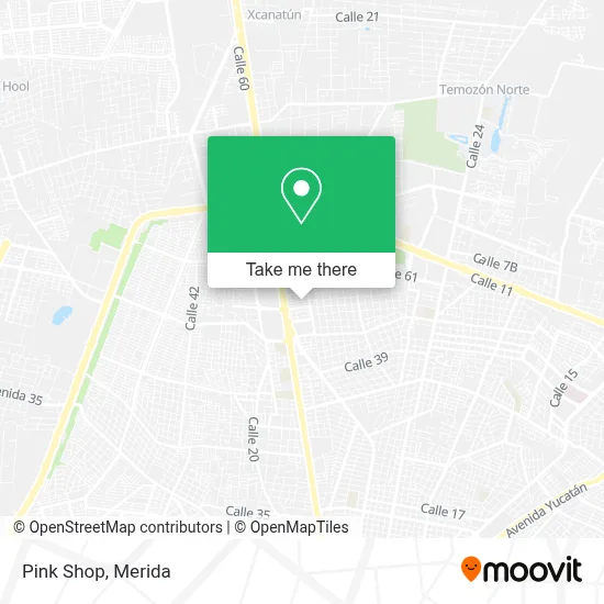 Pink Shop map