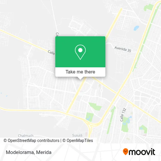 Modelorama map