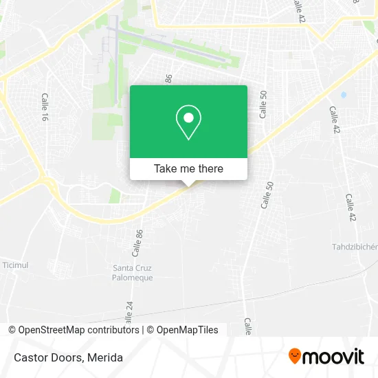 Castor Doors map