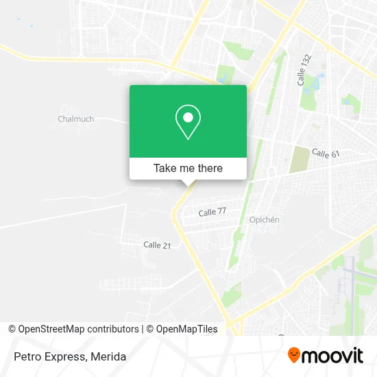 Petro Express map