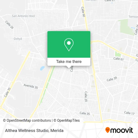 Althea Wellness Studio map