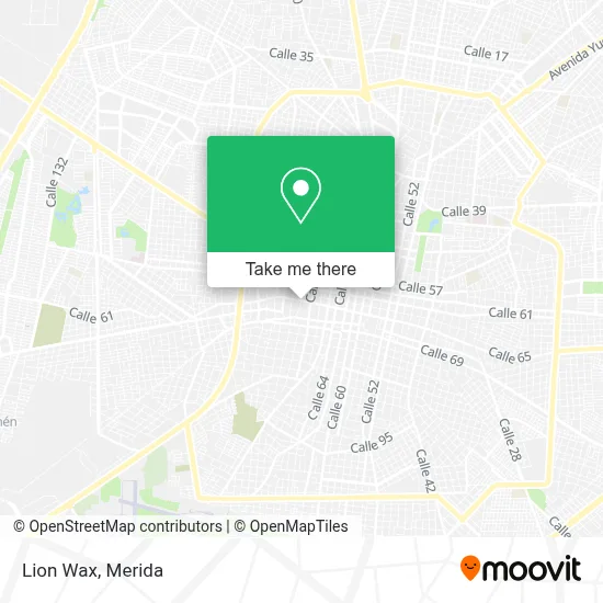 Lion Wax map