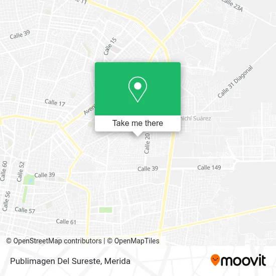 Publimagen Del Sureste map