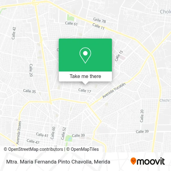 Mtra. Maria Fernanda Pinto Chavolla map