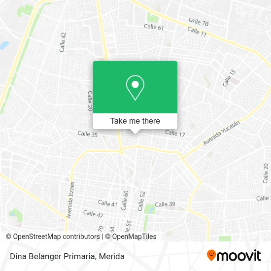 Dina Belanger Primaria map