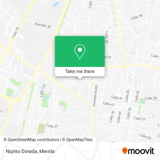 Niplito Dorada map