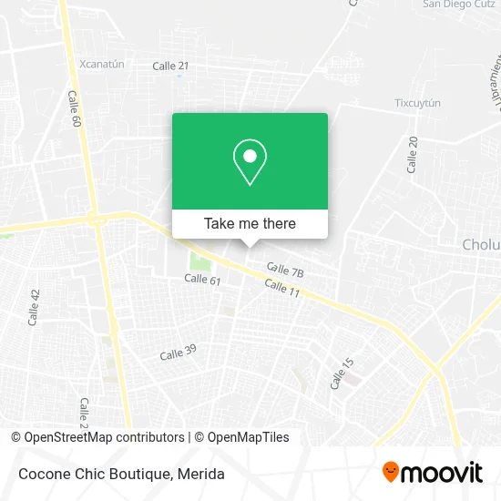 Cocone Chic Boutique map