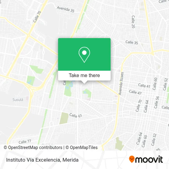 Instituto Vía Excelencia map