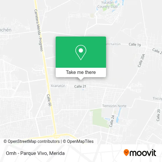 Omh - Parque Vivo map