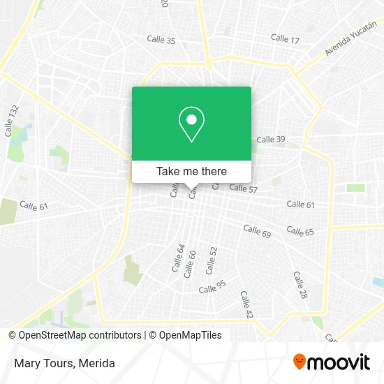 Mary Tours map