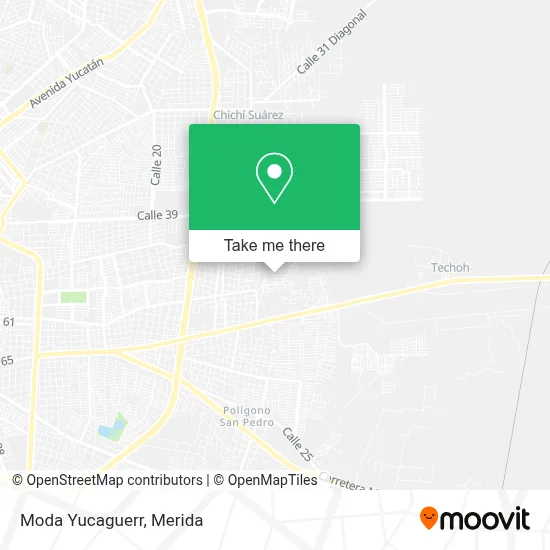 Moda Yucaguerr map