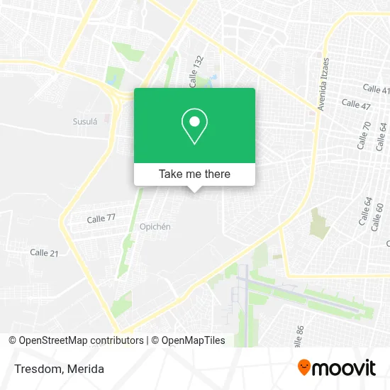 Tresdom map
