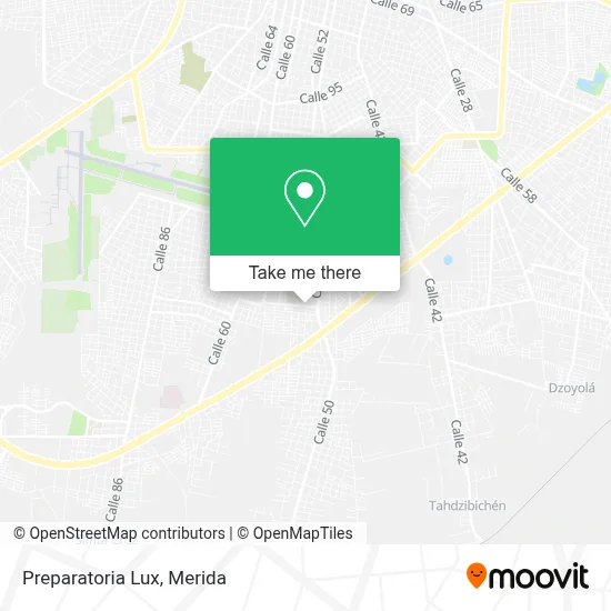 Preparatoria Lux map