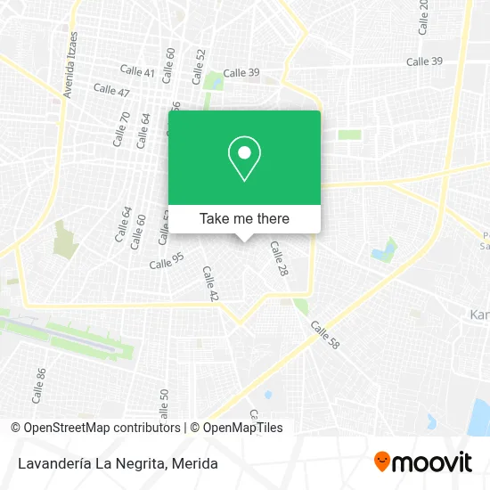 Lavandería La Negrita map