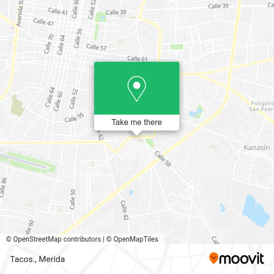 Tacos. map
