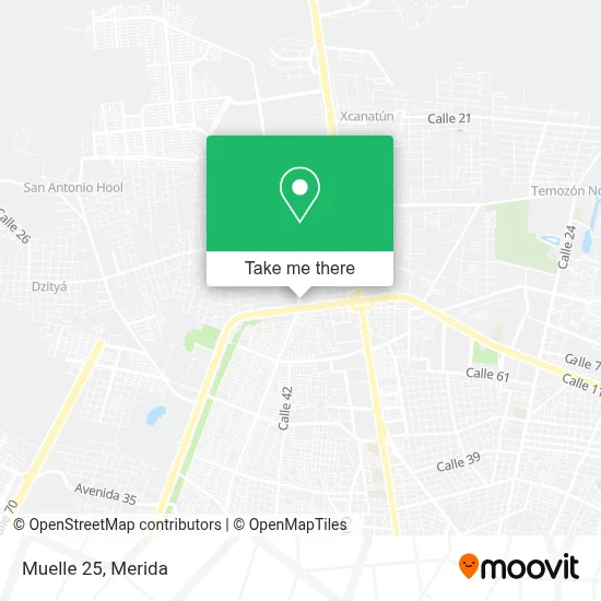 Muelle 25 map