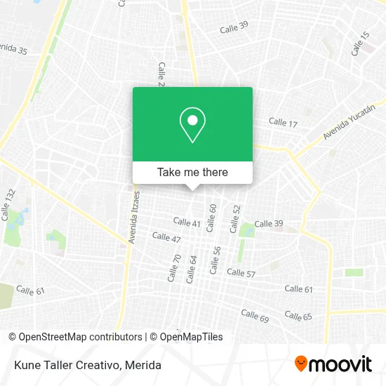 Kune Taller Creativo map